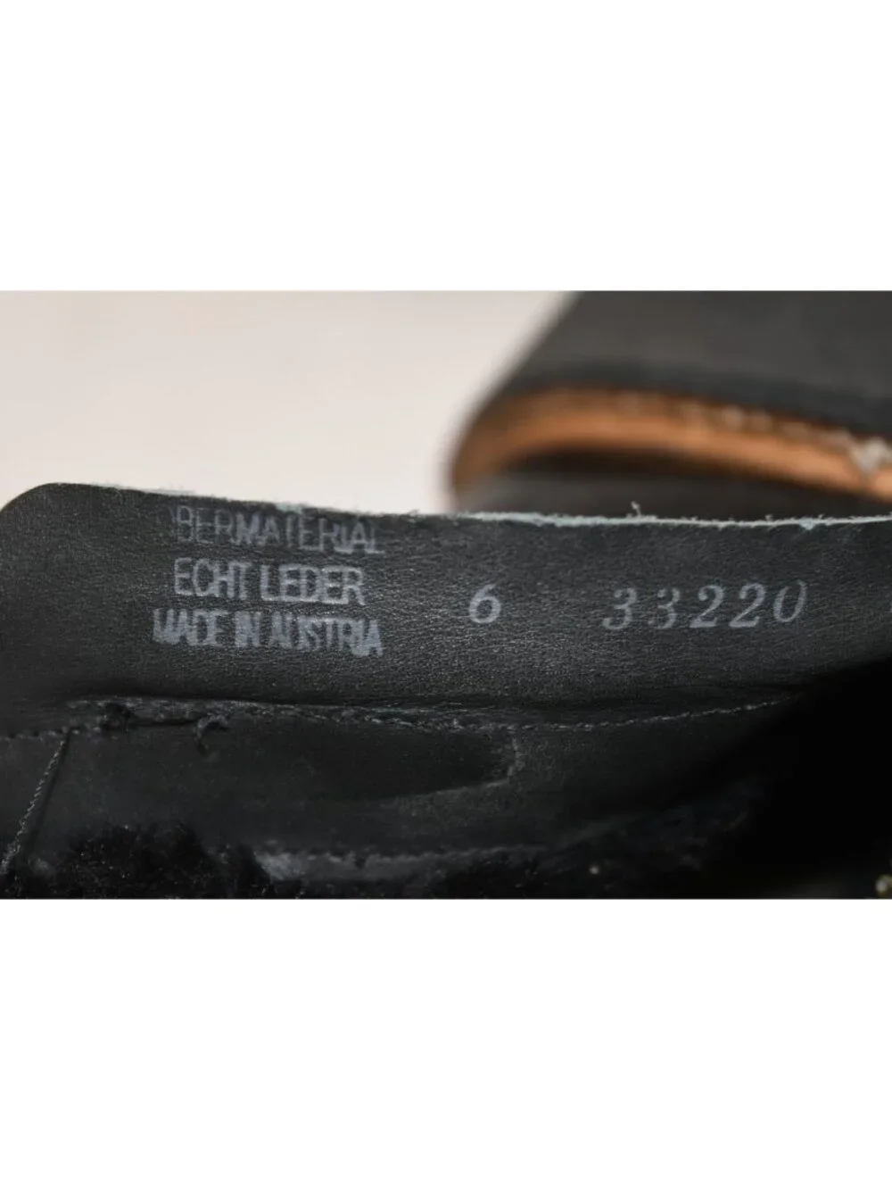 $550 Paul Green Natick Faux Fur Lined Boot LUG SOLE BLACK ZIP BLACK 8.5 (TF21)